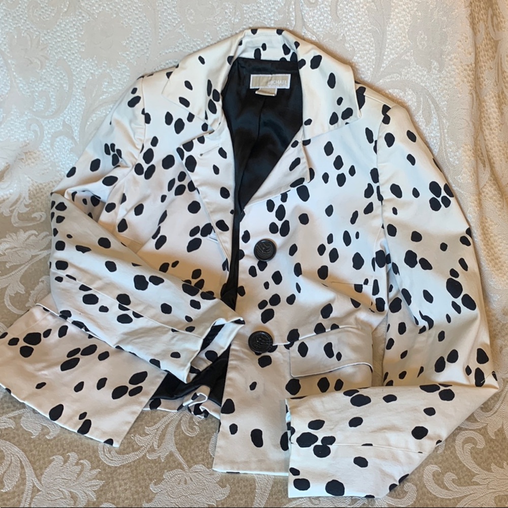 Michael Kors Polka Dot Blazer